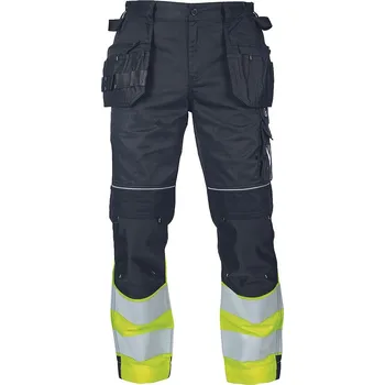 reflexní vesta MAX VIVO FP DW kalhoty černá/žlutá Varianta: MAX VIVO FP DW kalhoty černá/žlutá