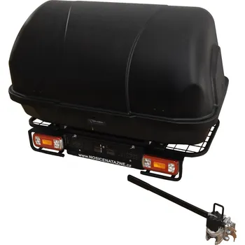 Nosič kol AM NOSIČE Univerzální páková platforma + přepravní box 400l