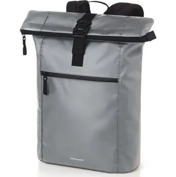 Městský batoh Halfar Rolovací batoh na notebook KURIER - Středně šedá