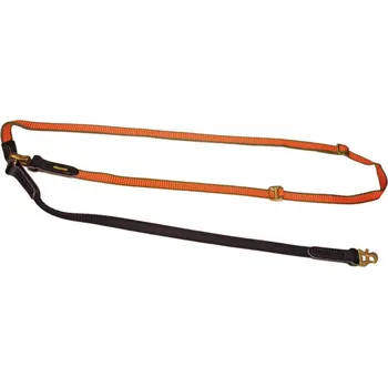 Vodítko pro psa Vodítko NIGGELOH - Grip, předváděcí, 15mm, d. 3,2m, oranžovo-zelené (1212 00006)