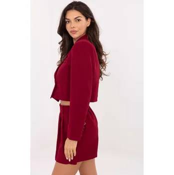 Set-MI-KMPL-C682.76-burgundy Italy Moda bílá | tmavě červená 3425847