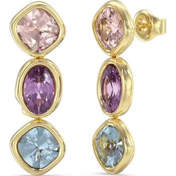 Šperk Guess Visací náušnice s barevnými krystaly Mamounia JUBE05312JWYGMCT/U + 2 měsíce na vrácení zboží