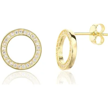 Náušnice Náušnice JVD SVLE3341XJ6GO00 stříbrné