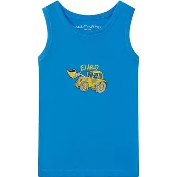 Pánské tílko Dětské spodní tílko WOLF S2462 modré vel.122/128