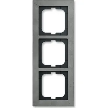 vypínač Rámeček trojnásobný ABB Busch-axcent 2CKA001754A4797 beton