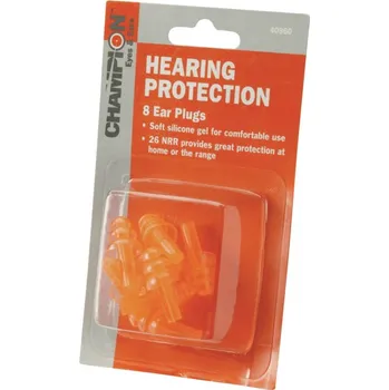 Champion Špunty do uší Champion, gelové, opakovatelně použitelné, 4 páry v balení