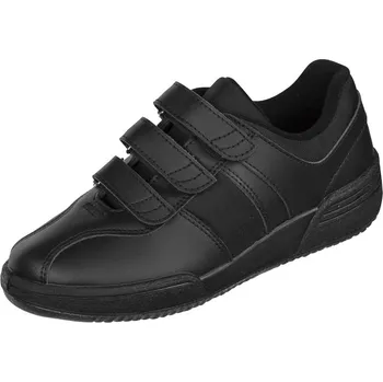 Pánská treková obuv MOLEDA Prestige na suchý zip - širší podešev (H) Velikost: 48, Barvy: černá