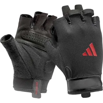Fitness rukavice Tréninkové rukavice adidas ESSENTIAL TRAINING GLOVES XL Černá, Červená