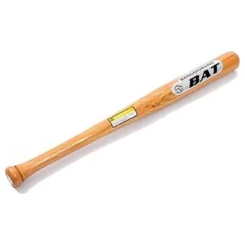 Dřevěná baseballová pálka 54 cm Masivní jasanové akátové dřevo Tvrdá obranná pálka pro softball a baseball Rodinné sportovní vybavení