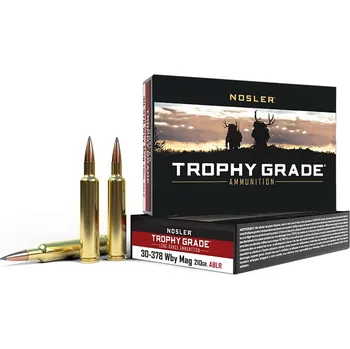 Příslušenství pro sportovní střelbu Nosler Náboj kulový Nosler, Trophy Grade, .30-378 WbyMag, 210GR (13,6g), AccuBond Long Range SP