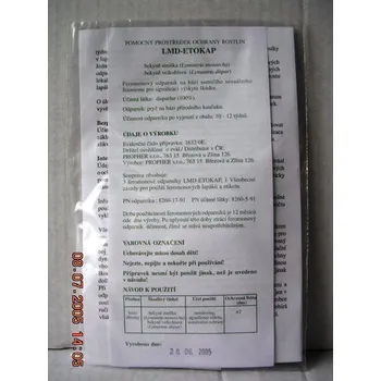 Pesticid Mercata LMD Etokap bekyně,mniška,velkohl. - 3ks