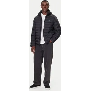 Calvin Klein Jeans Zimní bunda LV04RC511G Černá Regular Fit M