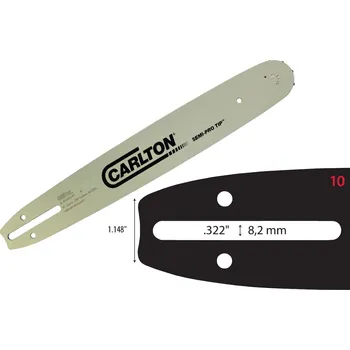 Pilová lišta Vodící lišta CARLTON Semi-Pro Tip 14", .3/8" LoPro, 1,3 mm