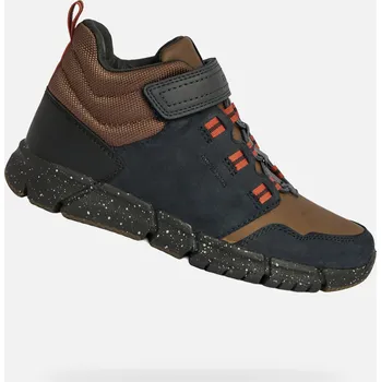 Dámská treková obuv Černá chlapecká kotníková obuv Geox Flexyper Boy B ABX - Kluci GEOX černá | hnědá 3427787