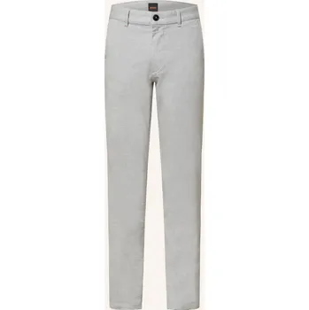 Pánské kalhoty Boss Pánské Chino Kalhoty, stříbrná, 34