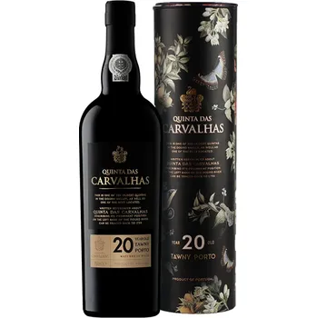 Víno Porto Quinta das Carvalhas 20y Tawny 20% 0,75 l (tuba)