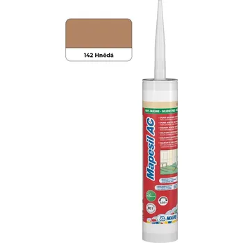 stavební silikon Silikon Mapei Mapesil AC hnědá 310 ml MAPS142