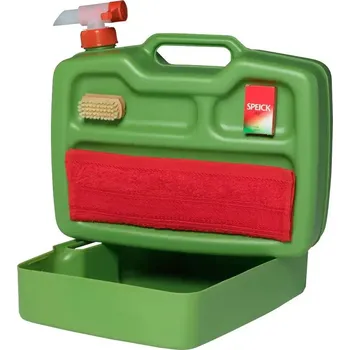 Posed Frankonia Mycí box pro lovce, kanystr na vodu, umyvadlo, ručník, mýdlo, kartáček, zelený