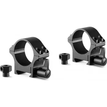 Airsoft Hawke Kroužky Hawke, PRO STEEL, nízké, 30mm, rychloupínací Weaver