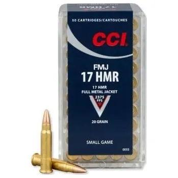 Příslušenství pro sportovní střelbu CCI Náboj kulový CCI, Small Game, .17 HMR, 20GR, FMJ