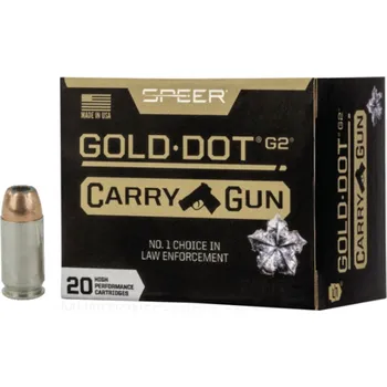 Sportovní střelba Speer Náboj kulový Speer, Carry Gun, .45 ACP +P, 200GR (12,9g), Gold Dot