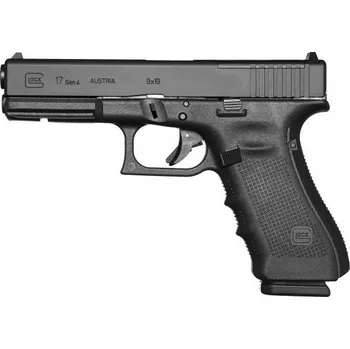 Airsoftová zbraň Glock Pistole samonabíjecí Glock, Model: 17 Gen 4 MOS, Ráže: 9mm Luger