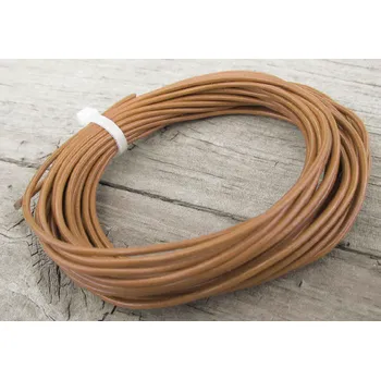 Zubíček Oválná kůže Barva: přírodní, Průměr kůže: 4,5 x 8 mm