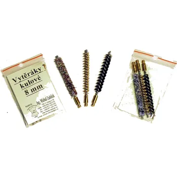 Čištění zbraně Kulové vytěráky - kartáčky Ráže: ráže 9 mm