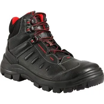 Těžké boty PRABOS Bezpečnostní kotníková obuv TOBIAS S3, non metalic Velikost: 48, Barvy: černá
