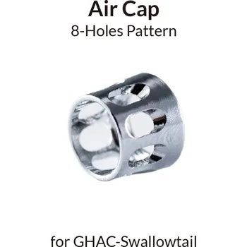 Gaahleri Airbrush 8-Holes Pattern Air Cap for GHAC-Swallowtail (Gaahleri)