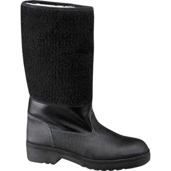 Pracovní obuv ELSTROTE Vysoká pracovní obuv zateplená filcem KOŽENOFILC Velikost: 45