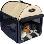 Trixie Přepravka T-camp MobileKennel 70x75x95cm nylon šedá TR
