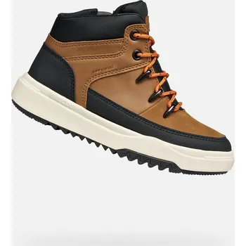 Dámská móda Světle hnědá chlapecká kotníková obuv Geox Bunshee ABX - Kluci GEOX černá | hnědá | krémová 3426024