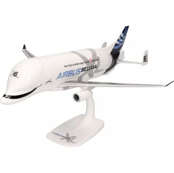 Plastikový model Herpa - Airbus A330-743L Beluga XL, Airbus "Beluga House Colors - Also flying outsized cargo to your destination / The beating heart of Airbus", Francie, 1/200