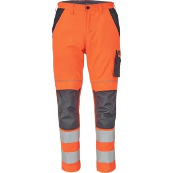 Pracovní obuv Cerva Max Vivo Hv Pánské HI-VIS pracovní kalhoty 03520081 oranžová 56
