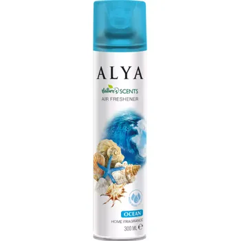 Vůně do bytu Alya - Osvěžovač vzduchu ve spreji 300ml Vůně: Oceán