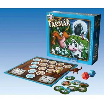 Desková hra GRANNA Superfarmář de luxe - rodinná společenská hra