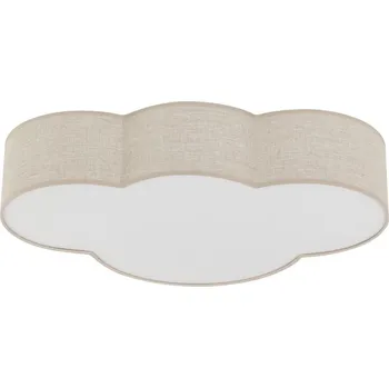 Dětské svítidlo Brilagi - Dětské stropní svítidlo NIMBUS LINEN 4xE27/15W/230V 46x63 cm béžová