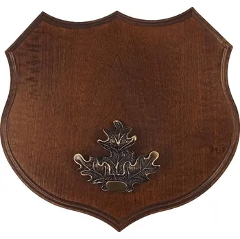 Dřevo Novák Podložka pod trofej č.363 - kaštan + bronzové litinové krytí