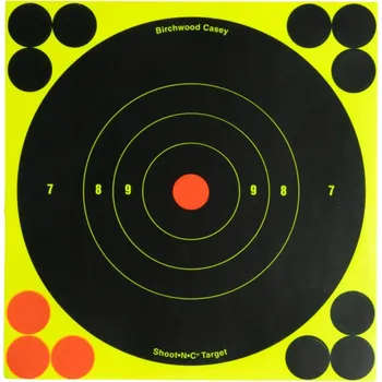 Příslušenství pro šipky Birchwood Casey SHOOT•N•C BULL’S-EYE TARGET 6", 60 ks