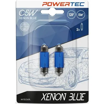 Autožárovka ZAROWKA 12V C5W 5W SV8.5 (36MM) XENONBLU