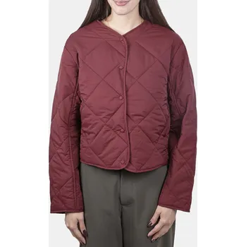 Dámská cargo bunda Baťa prošívaná bunda pro ženy vínové, vel. M