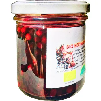 Ovoce Horňácká farma BIO Černý bez kompot, 165 ml
