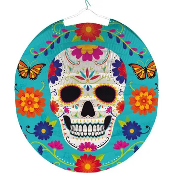 Party dekorace Amscan Lampion Day of the dead 25 cm