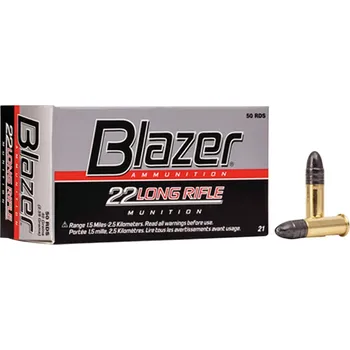 Příslušenství pro sportovní střelbu Federal Náboj kulový CCI, Blazer High Velocity, .22 LR, 40GR (2,6g), Solid