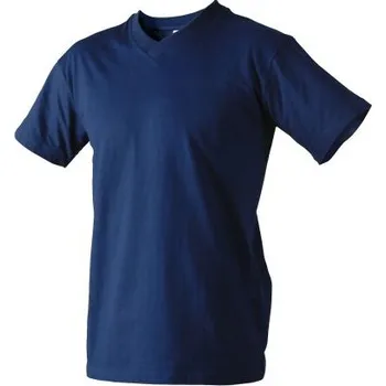 pracovní tričko PROMO TEXTILE Bavlněné tričko s V výstřihem KALIFORNIE Velikost: XL, Barvy: navy