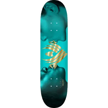 Příslušenství pro skateboard Powell Peralta Skate deska Powell Peralta, Kiss Flight 8.13" turquoise/gold foil 2025/26 Šířka: 8.13