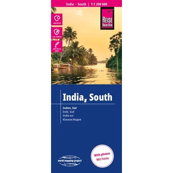 Reise Know-How Verlag mapa India south 1:1,2 mil.
