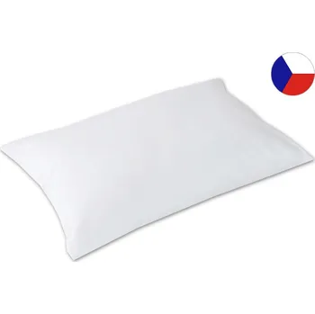 Povlak na dekorativní polštářek Luxusní saténový povlak na polštář 50x70 GEON Bílý