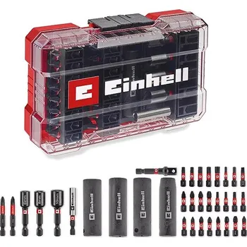Bit EINHELL M-Case 35ks bitů/nástrčných klíčů pro rázové utahováky/vrtačky, 49109230